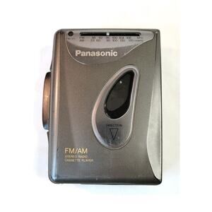 Panasonic RQ-V60 - AM/FM Stereo Radio Cassette Player (Tape Player Not Working)